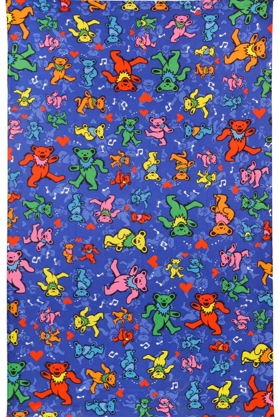 3D Grateful Dead Jam Bears Tapestry 60x90" by Sunshine Joy