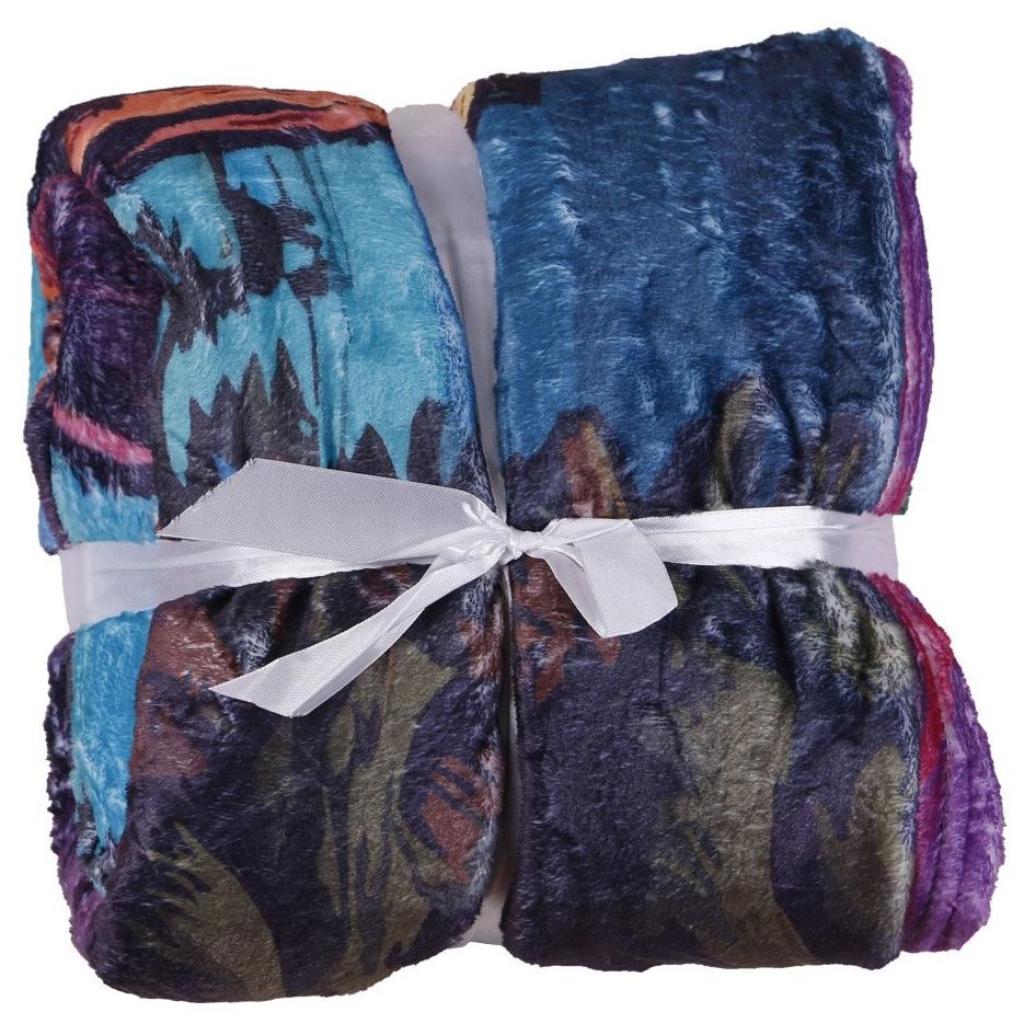 Sasquatch Fleece Throw Blanket