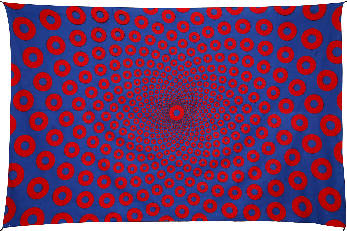 Phish Donut Vortex Tapestry by Sunshine Joy