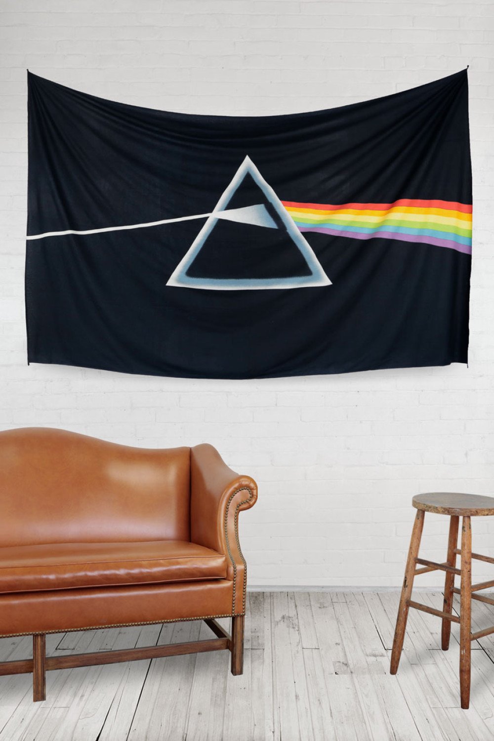 Pink Floyd Dark Side Classic Black Tapestry by Sunshine Joy