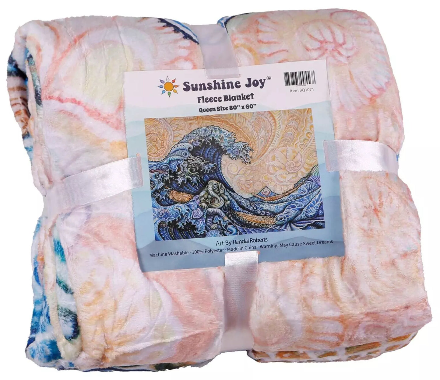 Great Wave Fleece Blanket