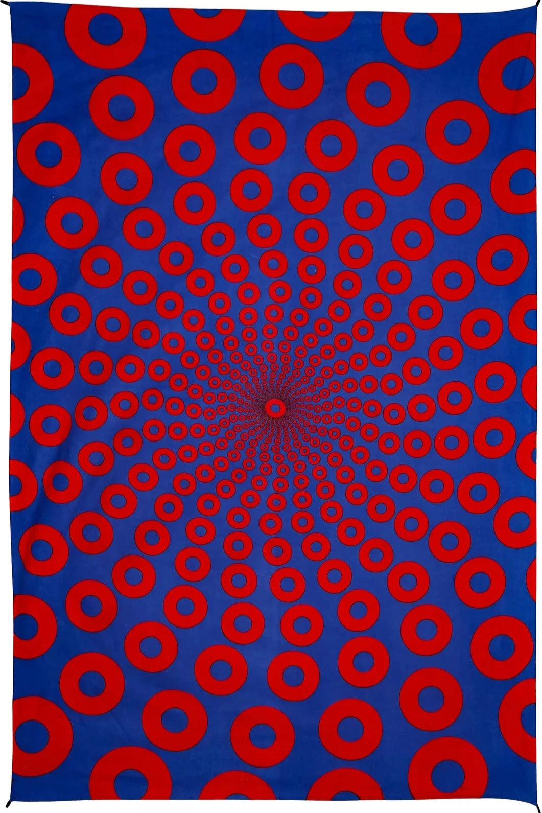 Phish Donut Vibes Tapestry by Sunshine Joy