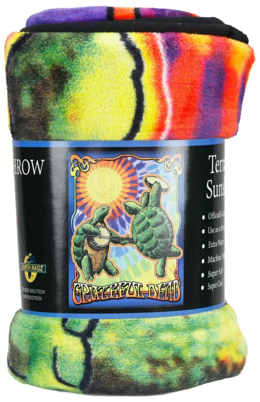 Grateful Dead Terrapin Sunshine Throw Blanket