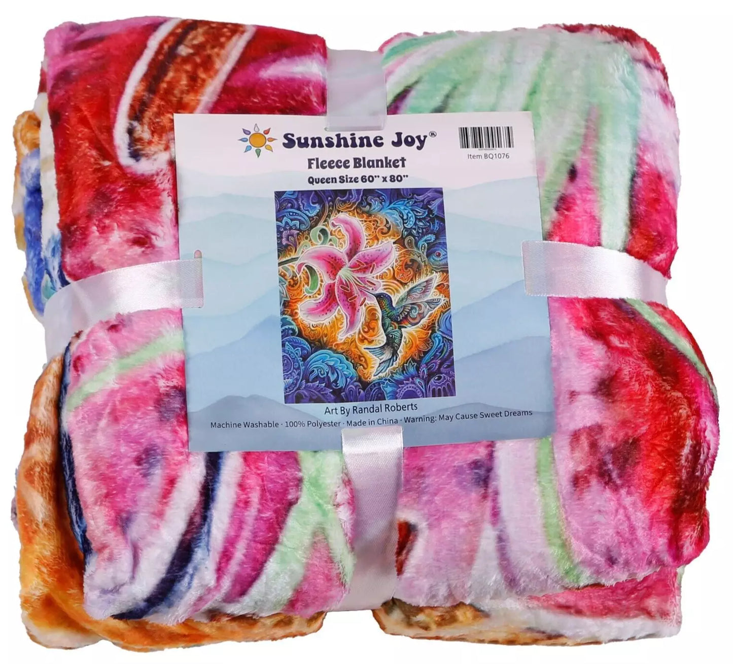Hummingbird Fleece Blanket