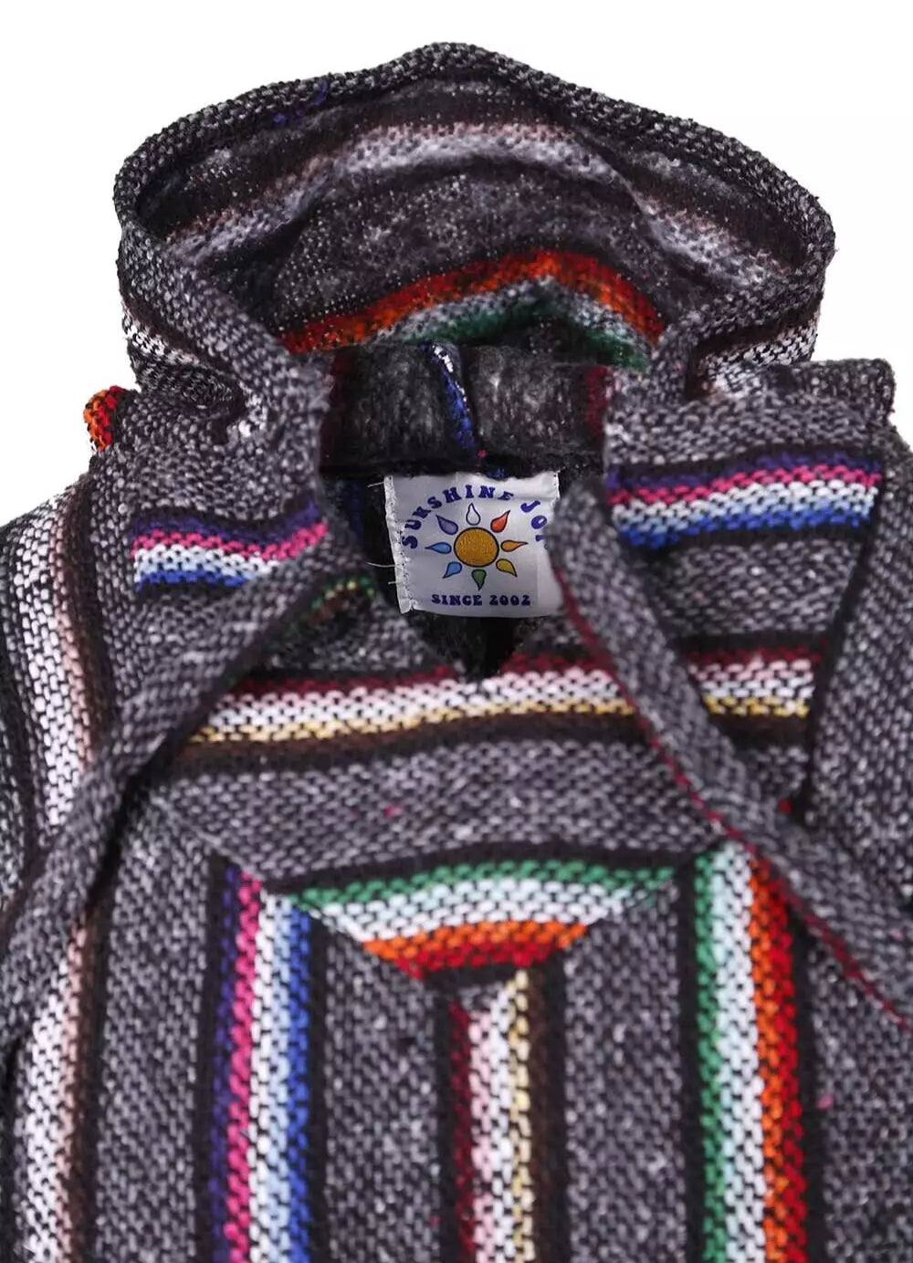 Fiesta Party Stripe Mexican Baja Pullover Hoodie