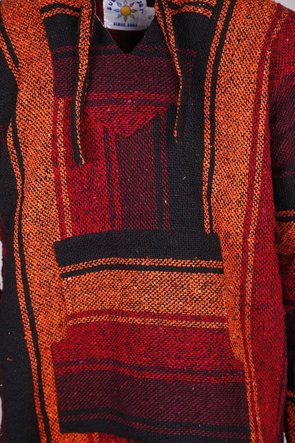 Autumn Sunset Mexican Baja Pullover Hoodie