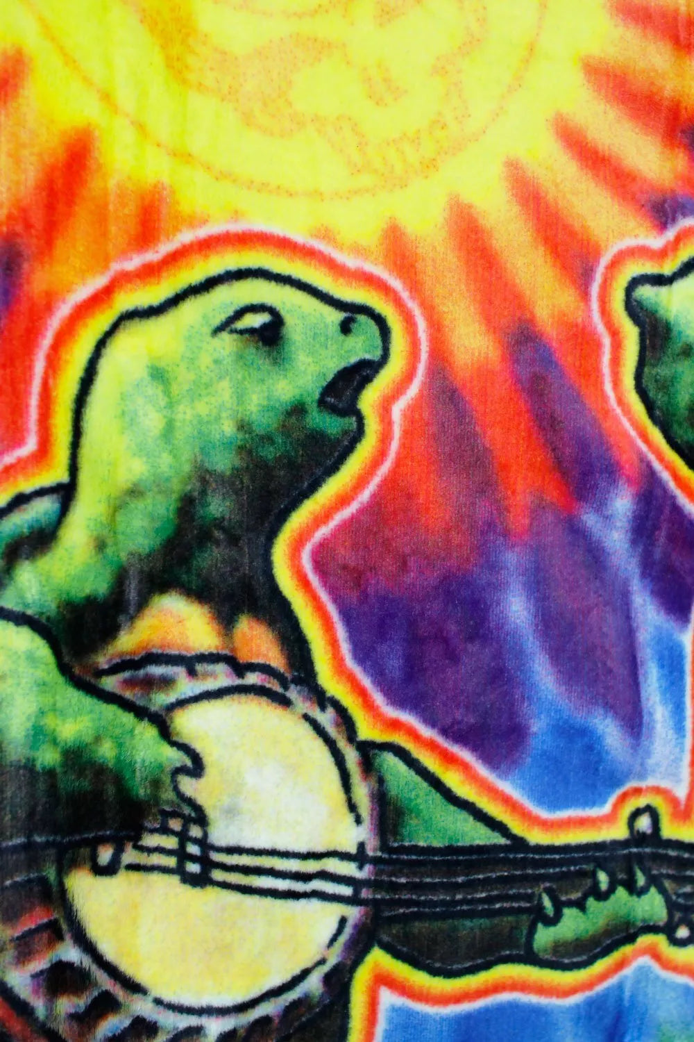Grateful Dead Terrapin Sunshine Throw Blanket