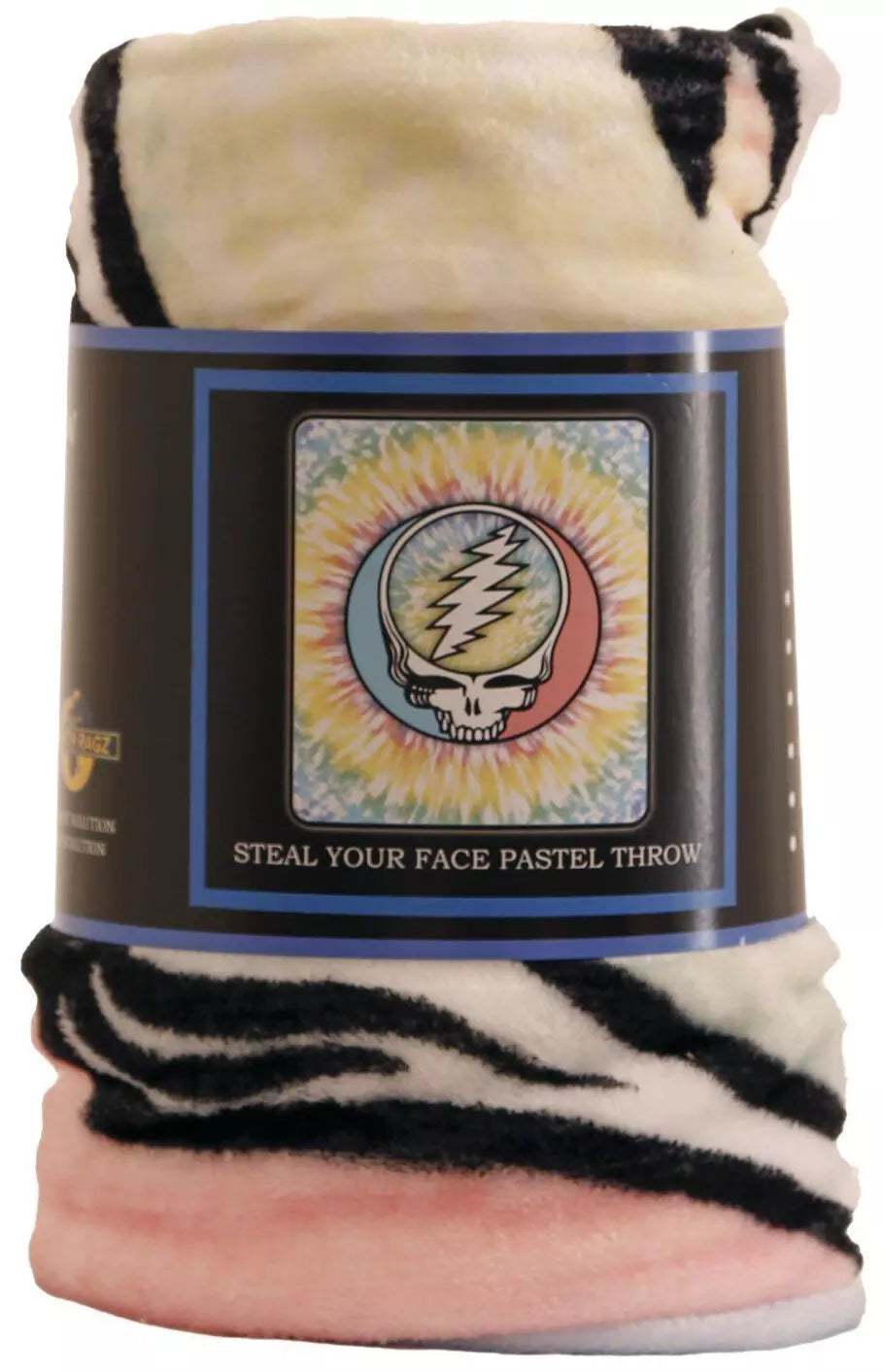 Grateful Dead Steal Your Face Pastel Throw Blanket