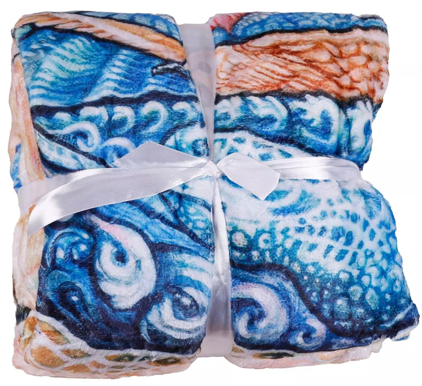 Great Wave Fleece Blanket
