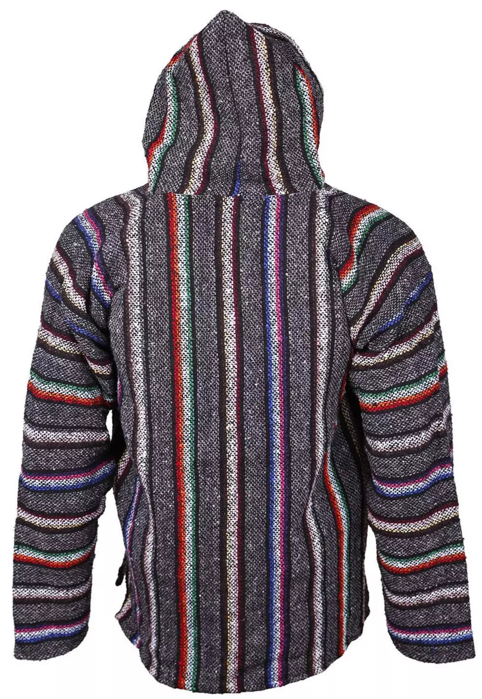 Fiesta Party Stripe Mexican Baja Pullover Hoodie