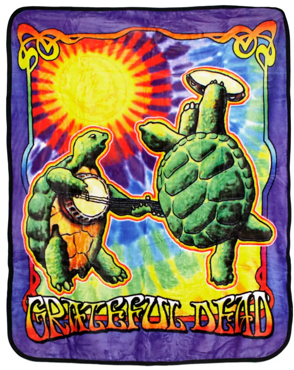 Grateful Dead Terrapin Sunshine Throw Blanket