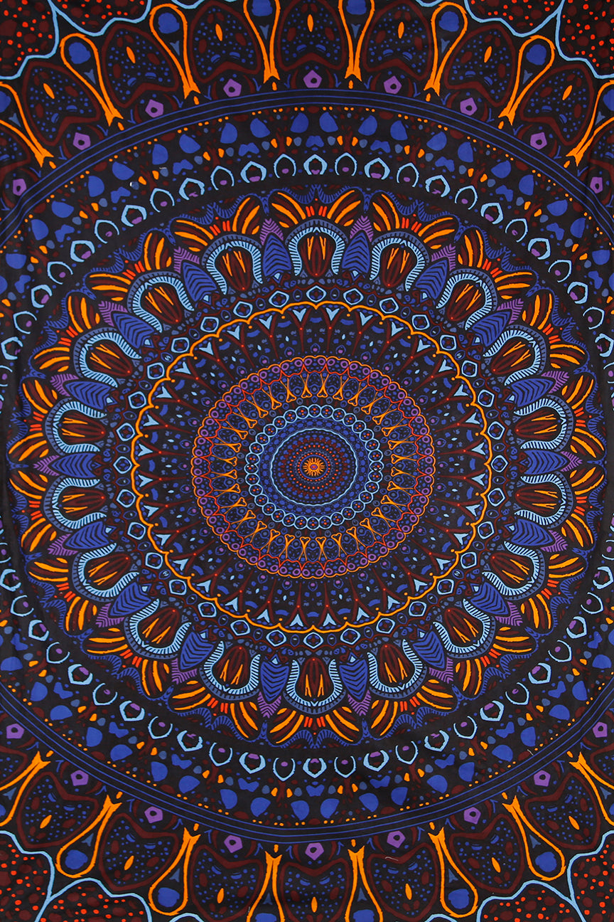 3D Eclipse Tapestry 60x90" by Sunshine Joy