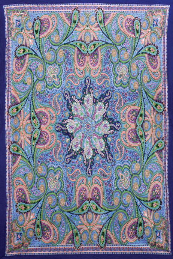 3D Infinity Star Tapestry 60x90"