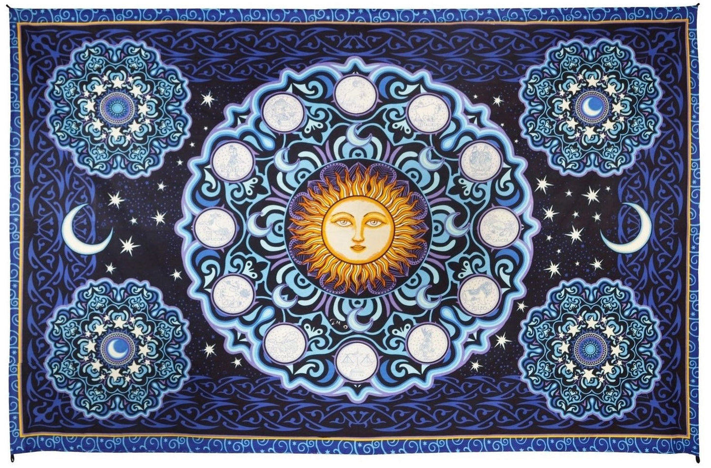 3D Zodiac Tapestry 60x90" by Sunshine Joy