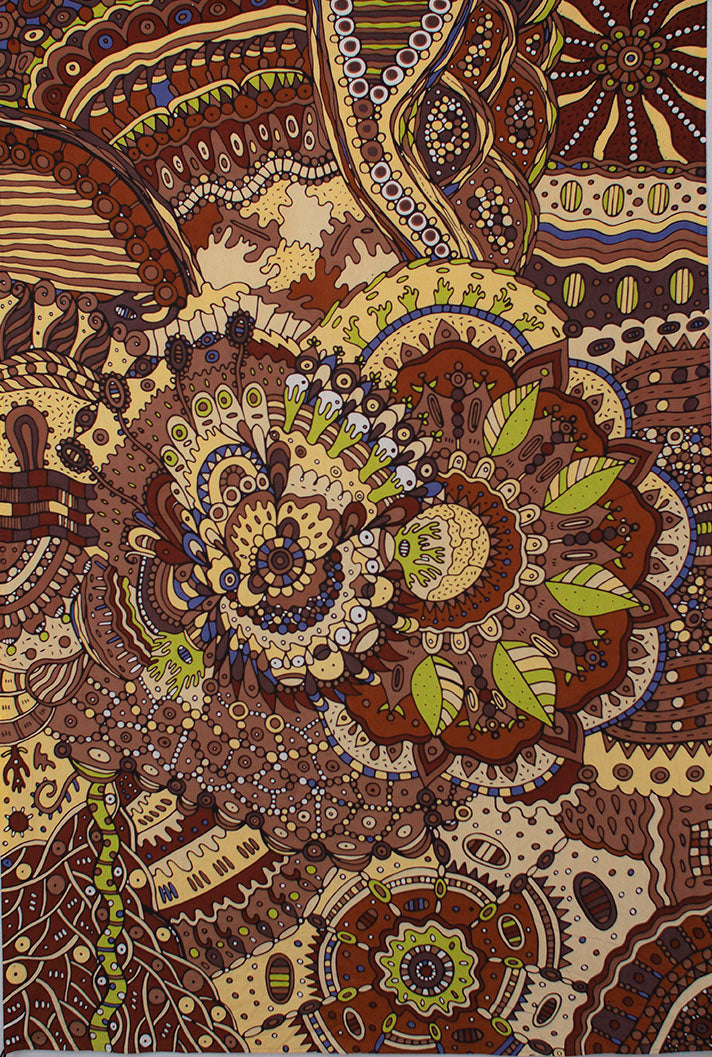Plant Dream Tapestry 60x90" by Sunshine Joy