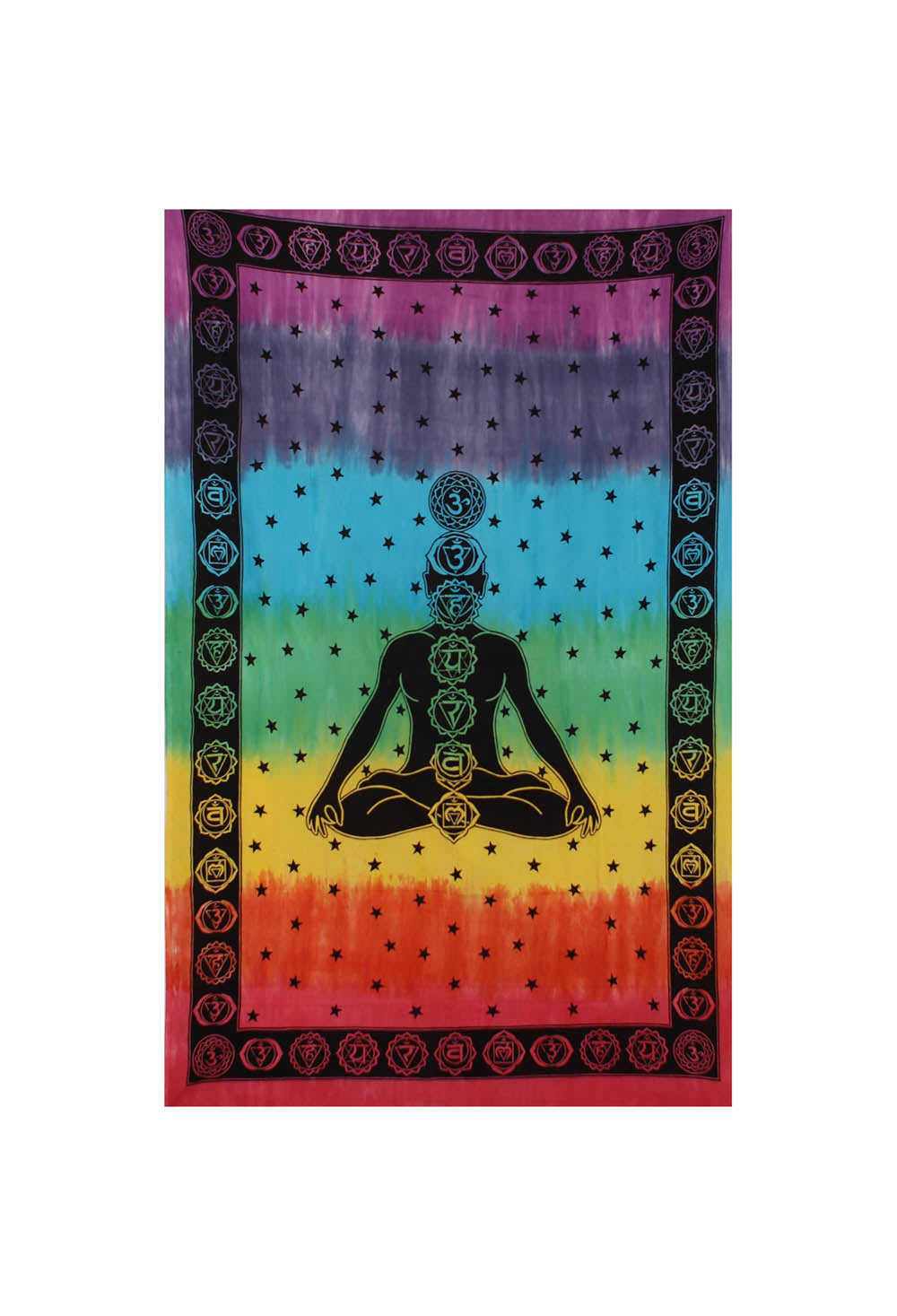 Chakras Mini Tapestry 30x45" by Zest For Life