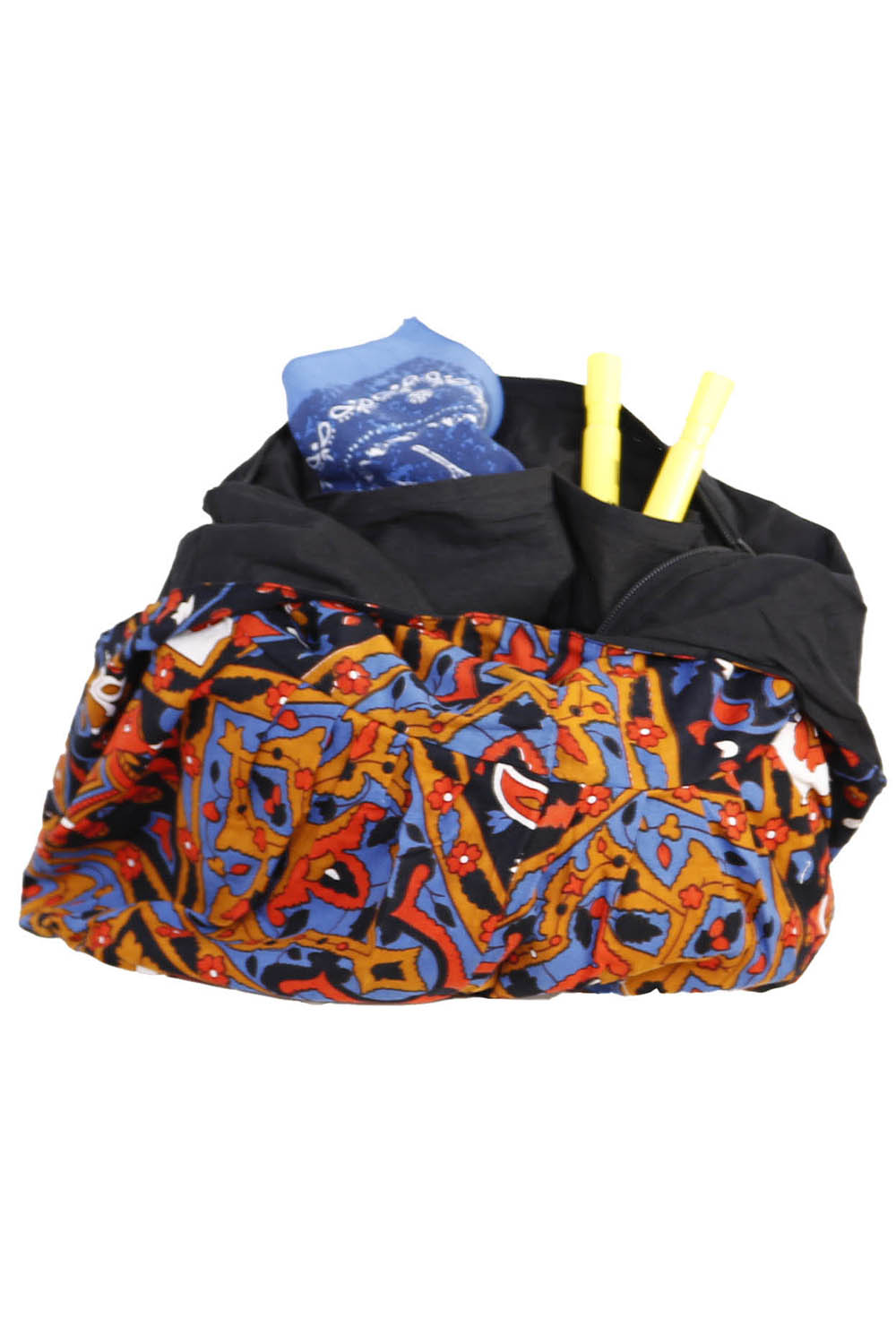 India Star Zip Top Hobo Shoulder Bag