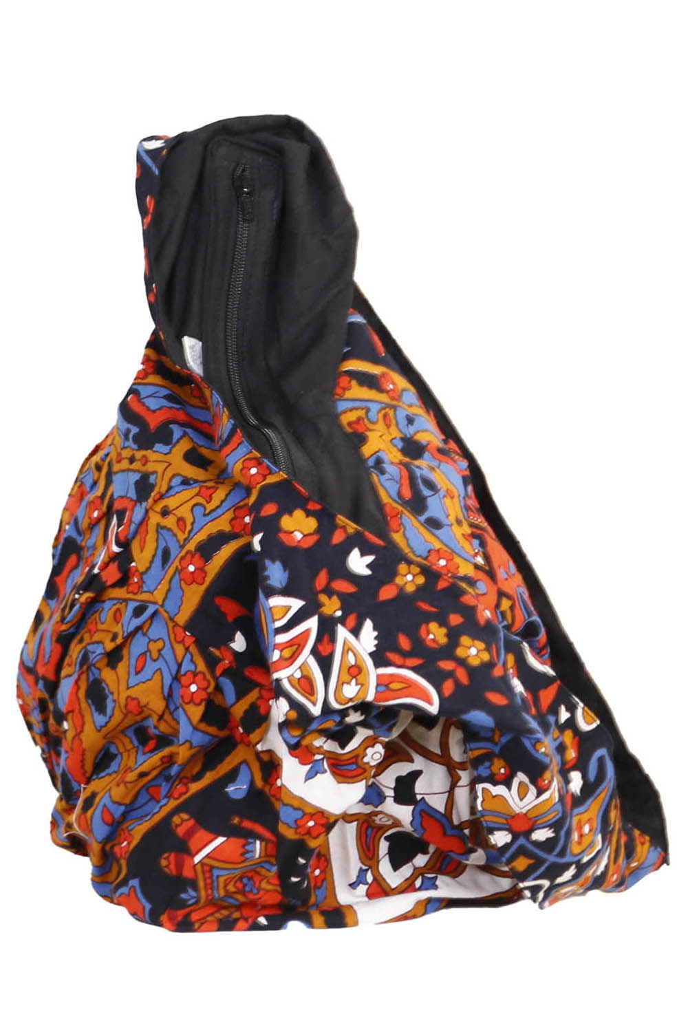 India Star Zip Top Hobo Shoulder Bag