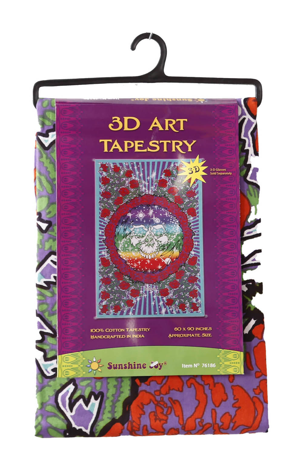 3D Space Ghost Tapestry 60x90"