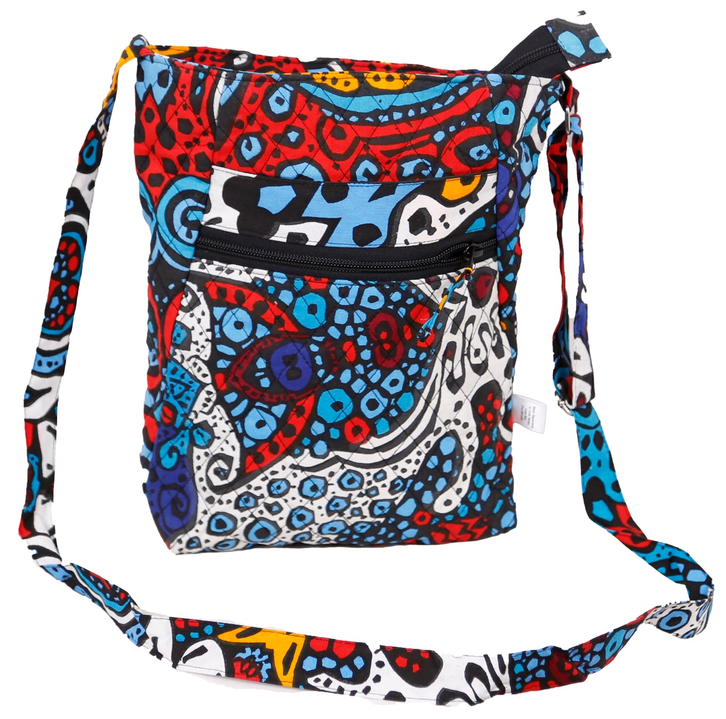 Large Crossbody Bag Glow In The Dark Sunburst