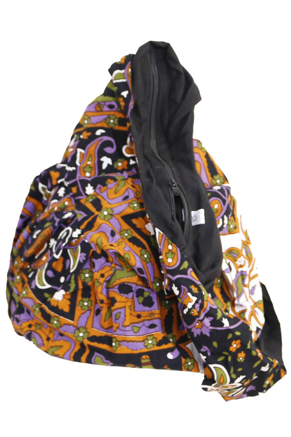 Earth Star Zip Top Hobo Shoulder Bag