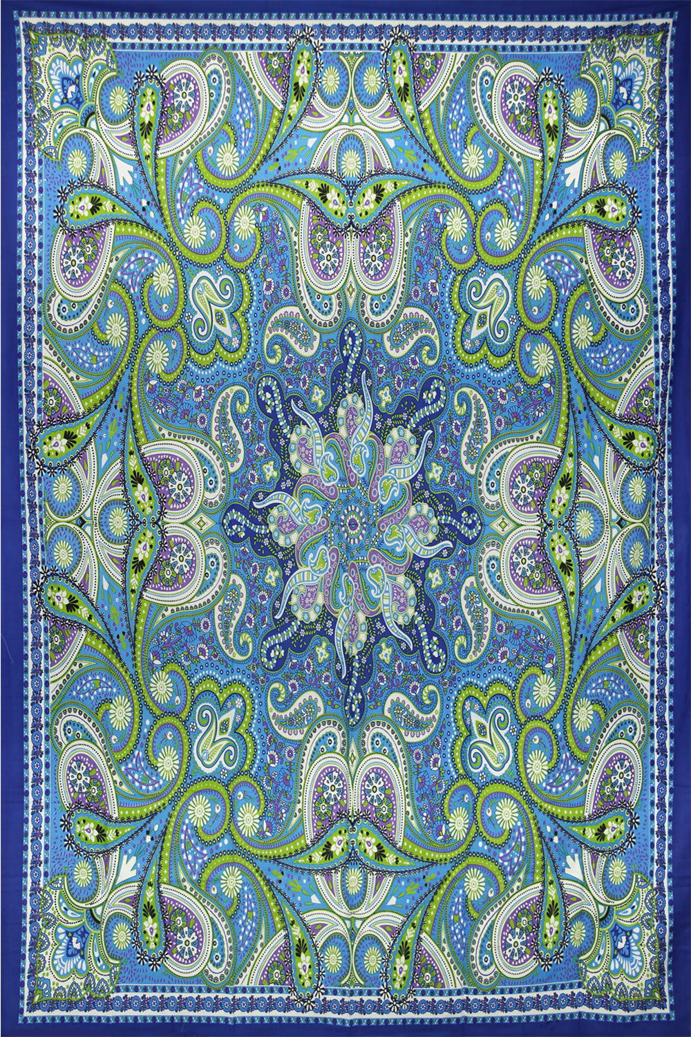 3D Glow In The Dark Infinity Star Tapestry 60x90" by Sunshine Joy