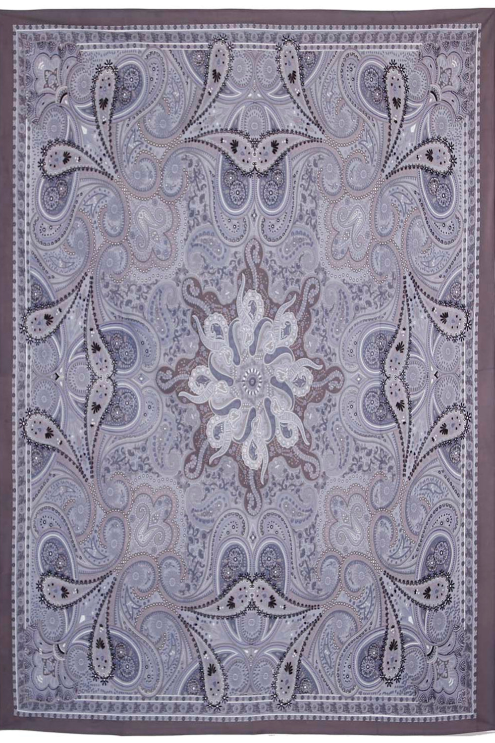 Grey Infinity Star Mini Tapestry 30x45" by Sunshine Joy