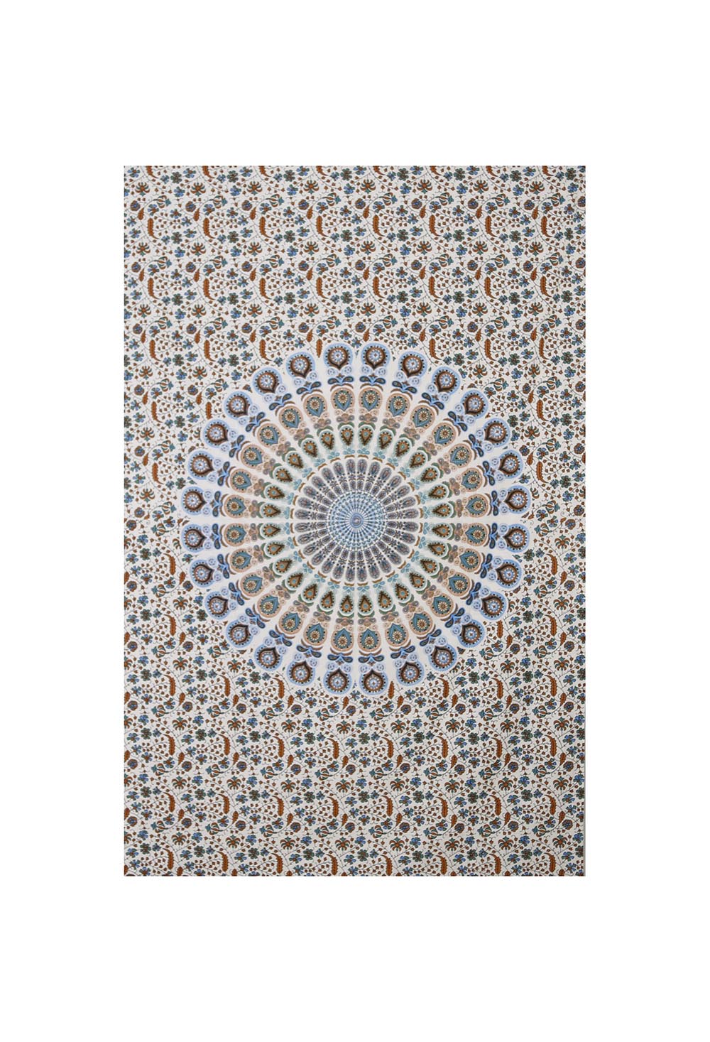 Red-Blue Plume Mini Tapestry 30x45" by Zest For Life