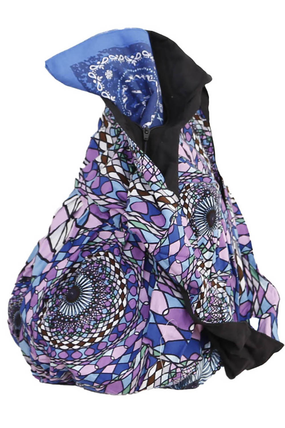 Ring Of Water Zip Top Hobo Shoulder Bag