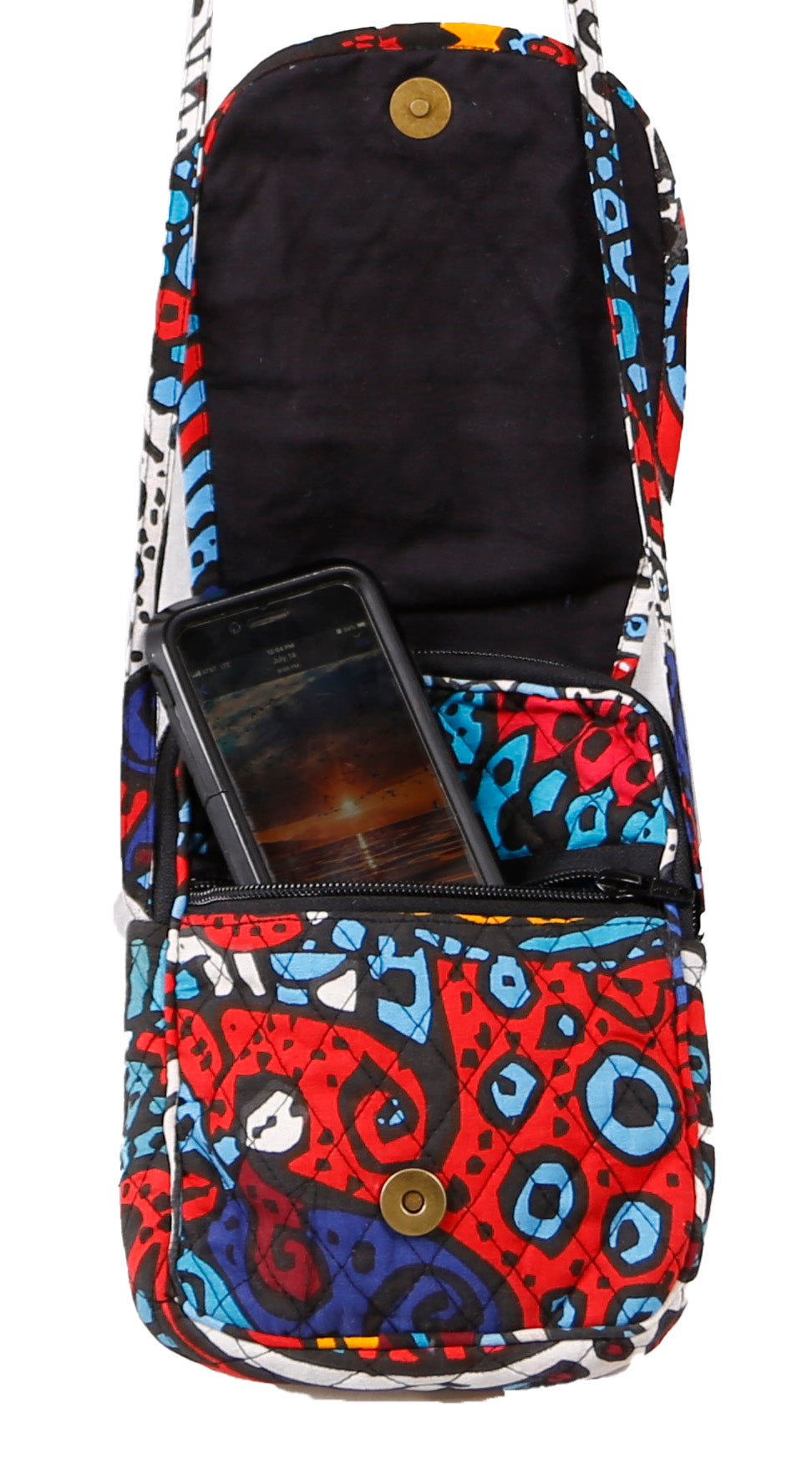 Small Crossbody Bag Glow In The Dark Sunburst
