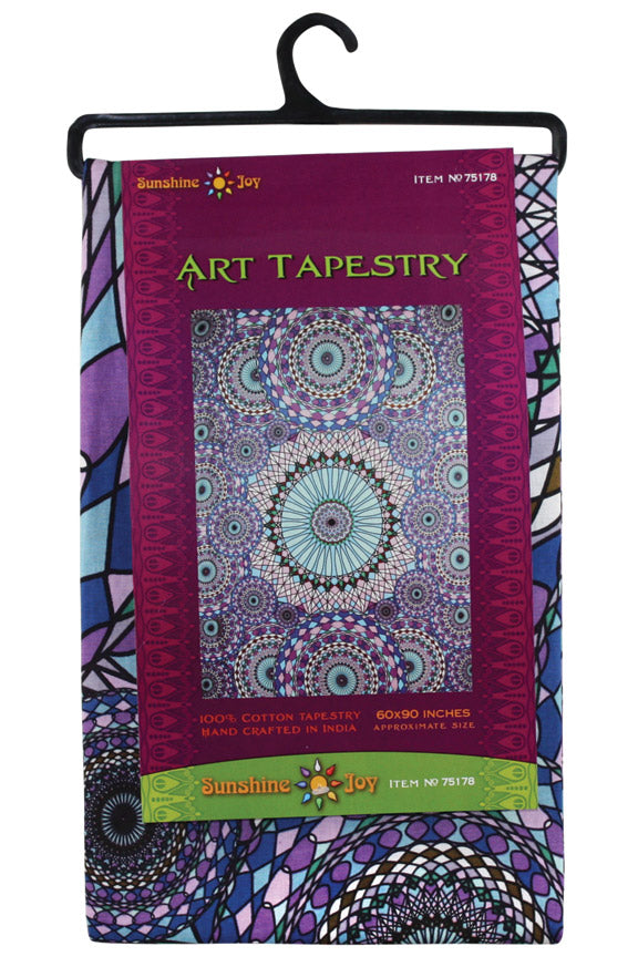 3D Ring of Water Tapestry 60x90"