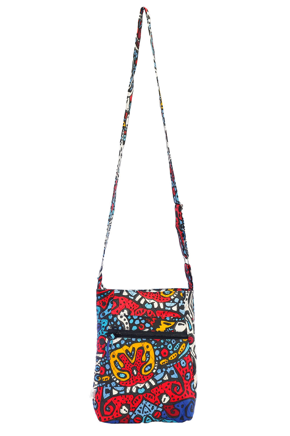 Large Crossbody Bag Glow In The Dark Sunburst