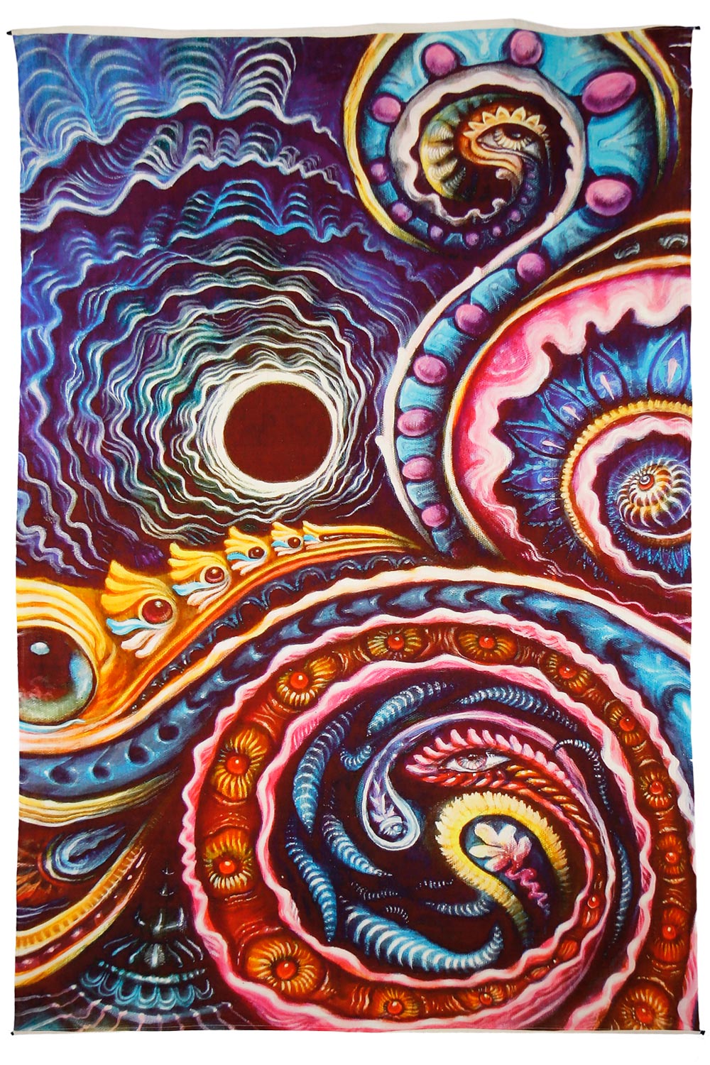 Event Horizon Heady Art Print Tapestry 53x85" by Sunshine Joy