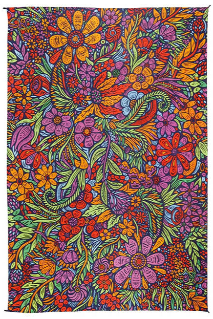 3D Lush Flower Mini Tapestry 30x45" by Sunshine Joy