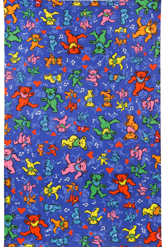 3D Grateful Dead Jam Bears Tapestry 60x90" by Sunshine Joy