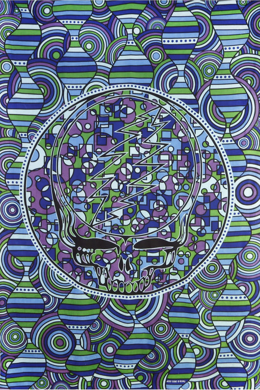 Grateful Dead Steal Your Face Under The Sea Tapestry by Sunshine Joy