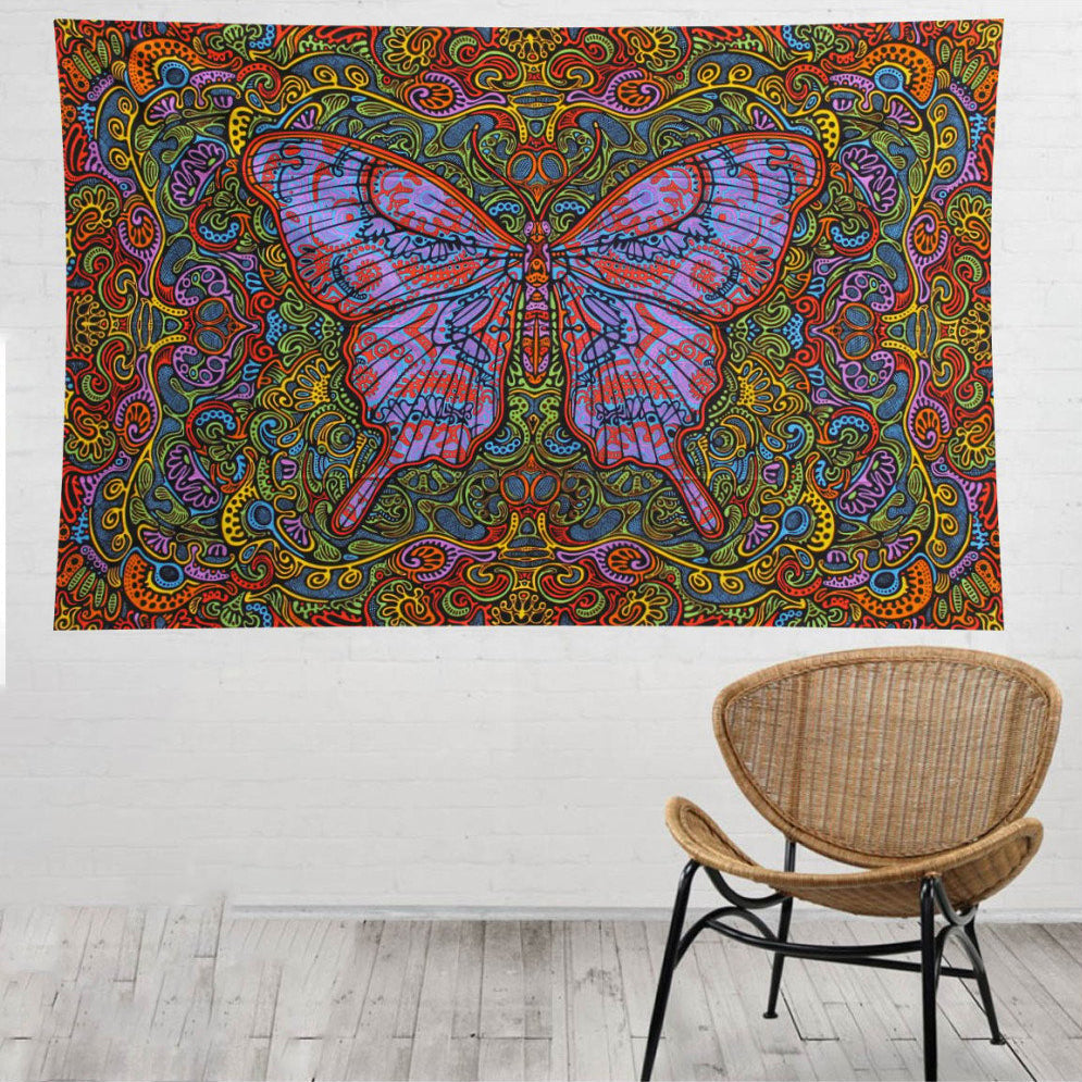 3D Butterfly Daydream Tapestry by Sunshine Joy