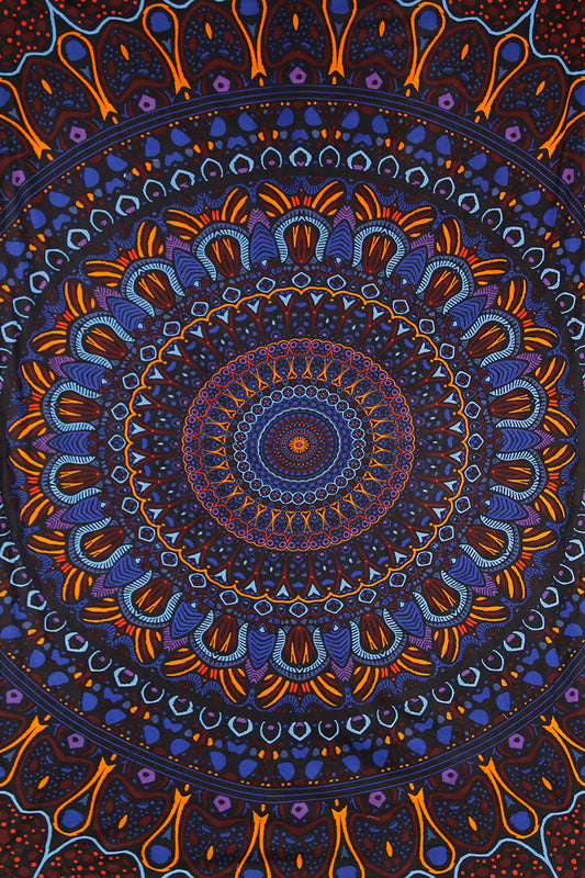 3D Eclipse Tapestry 60x90" by Sunshine Joy