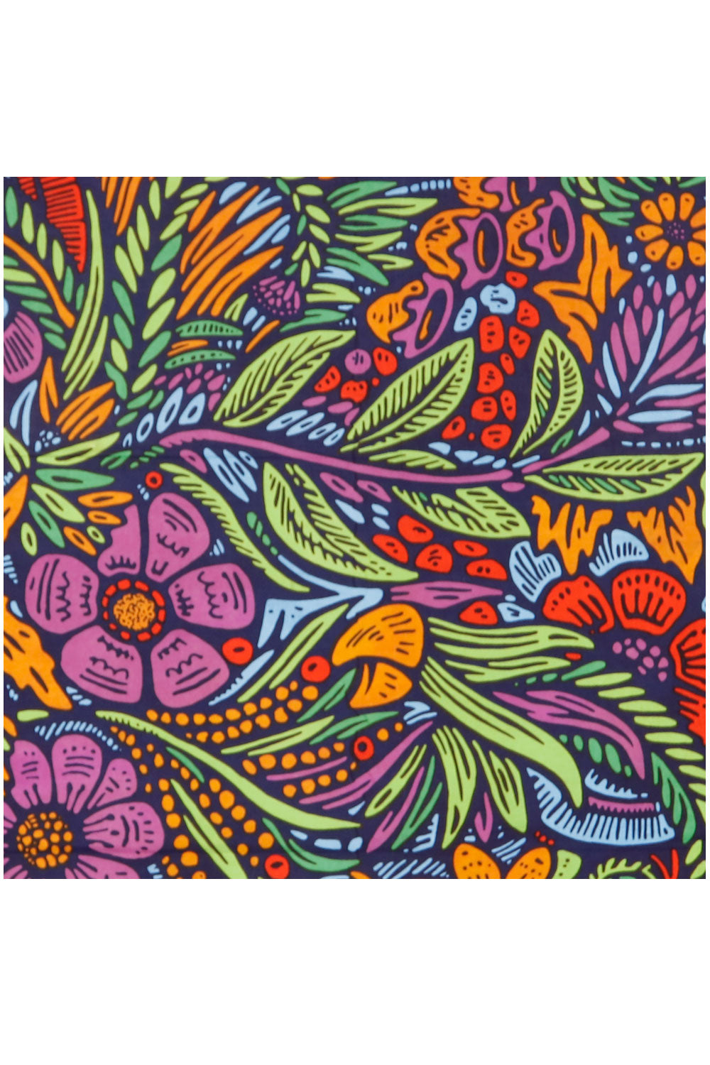 3D Lush Flower Tapestry 60x90"