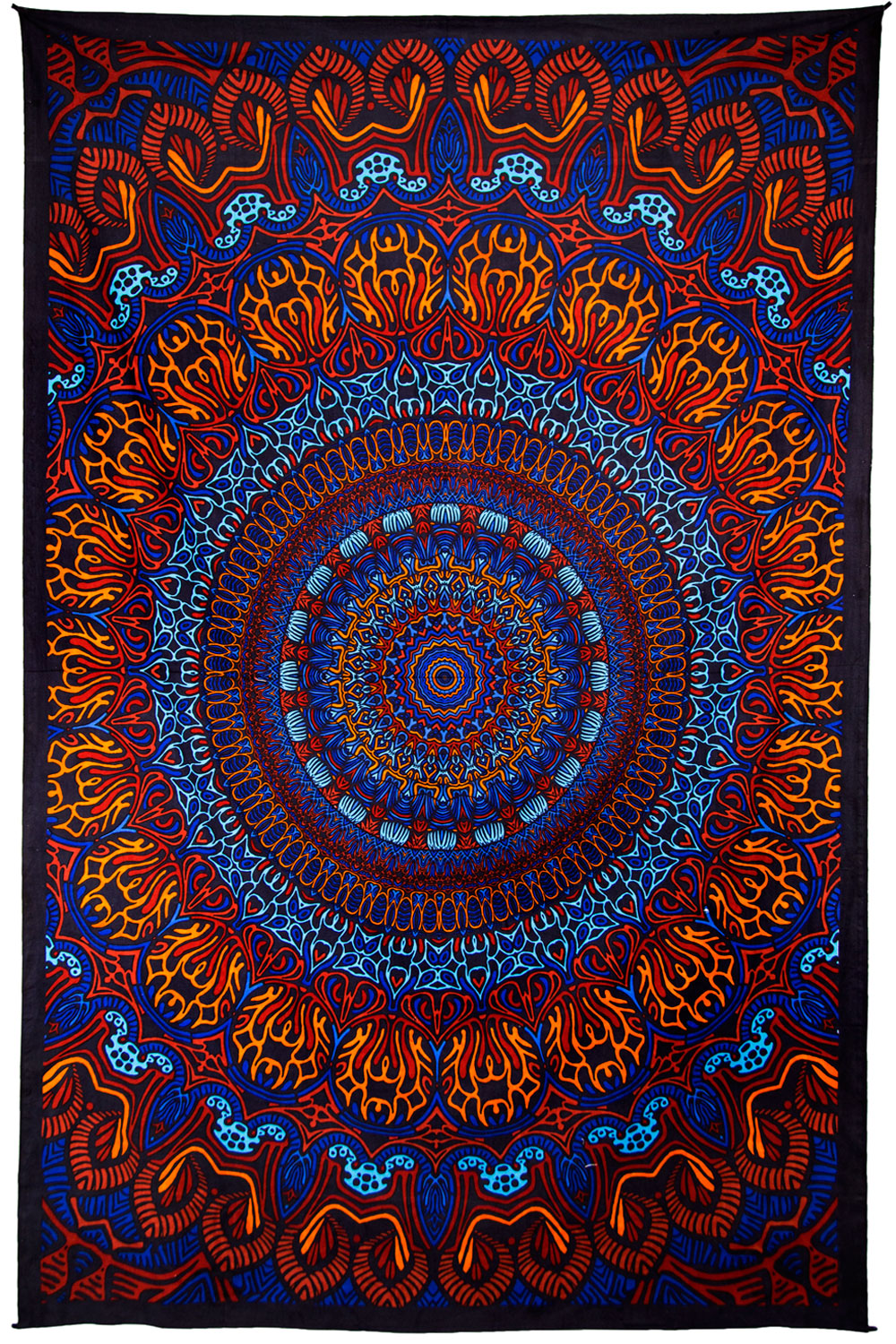 3D Origin Of Life Tapestry 60x90" by Sunshine Joy