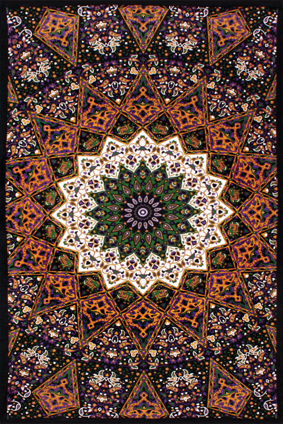 3D Purple Star Mini Tapestry 30x45   **SALE**