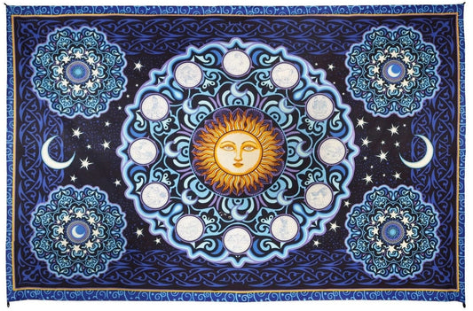 3D Zodiac Tapestry 60x90" by Sunshine Joy