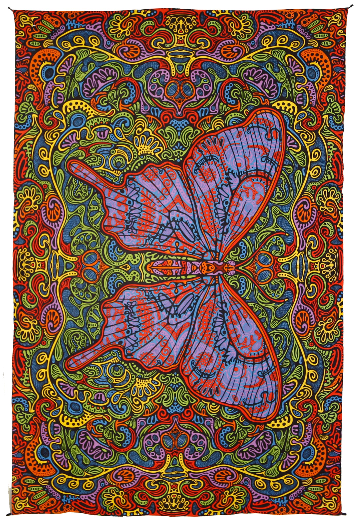 3D Butterfly Daydream Tapestry