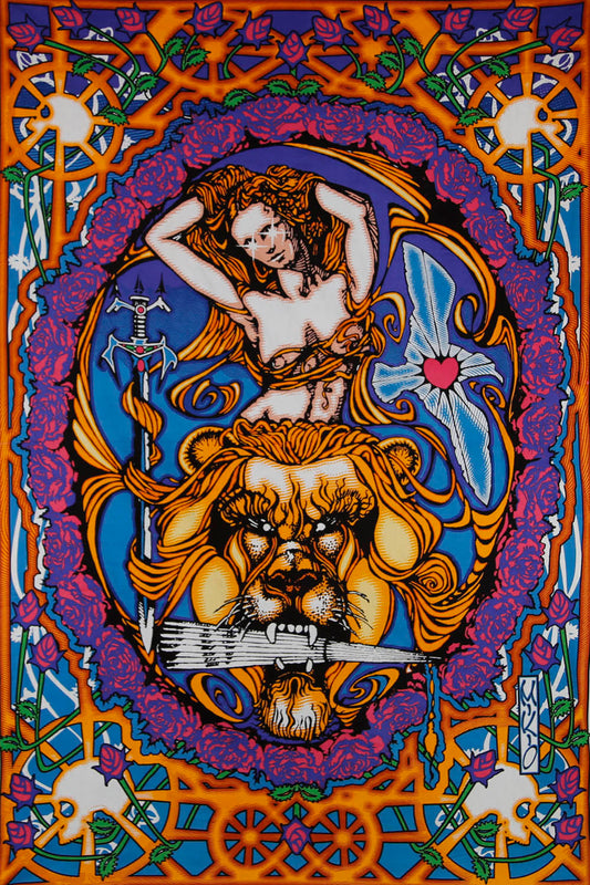 3D Lady Of Carlisle Tapestry 60x90" by Sunshine Joy