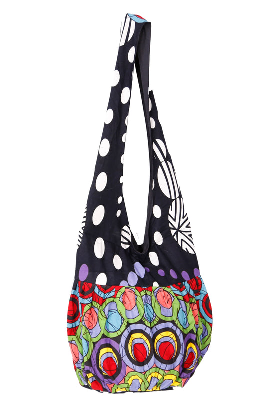 Hypno Moons Zip Top Hobo Shoulder Bag