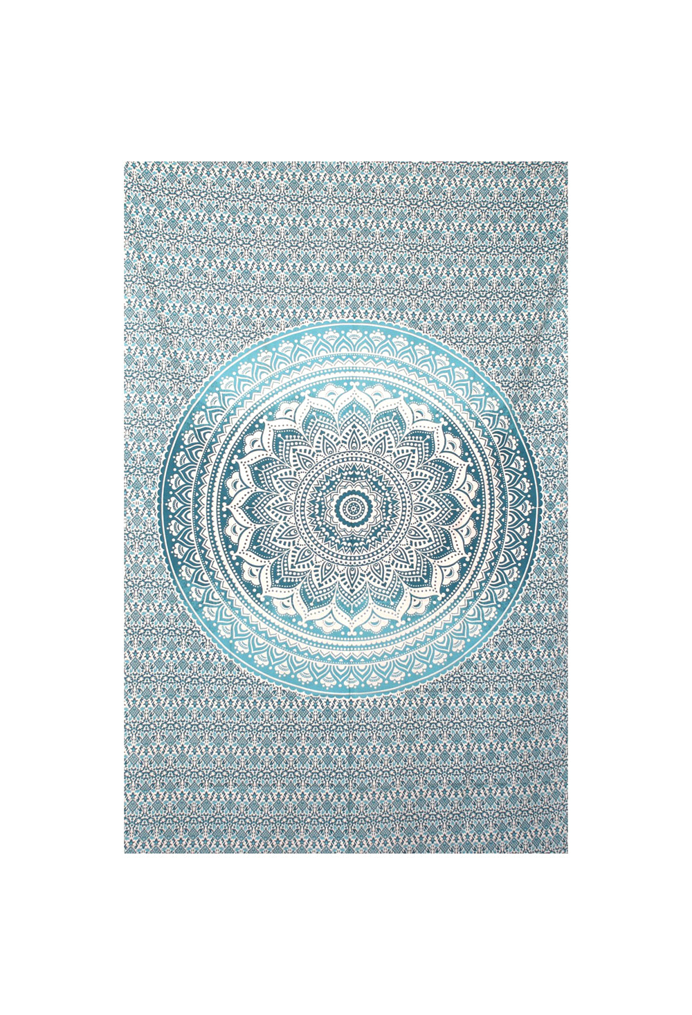 Zest For Life Mandala Mini Tapestry 30x45" Teal *CLEARANCE*