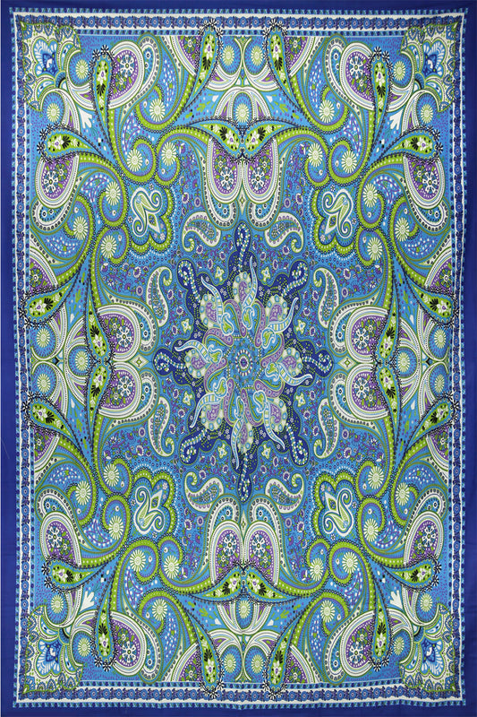 3D Glow In The Dark Infinity Star Tapestry 60x90" by Sunshine Joy