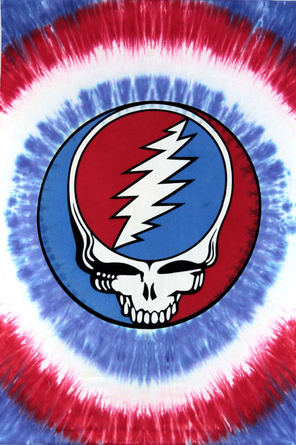 Grateful Dead SYF RWB Tie Dye Mini Tapestry 30x45"