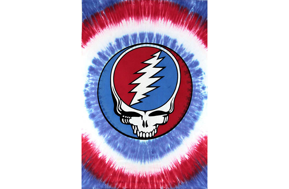 Grateful Dead SYF RWB Tie Dye Mini Tapestry 30x45"