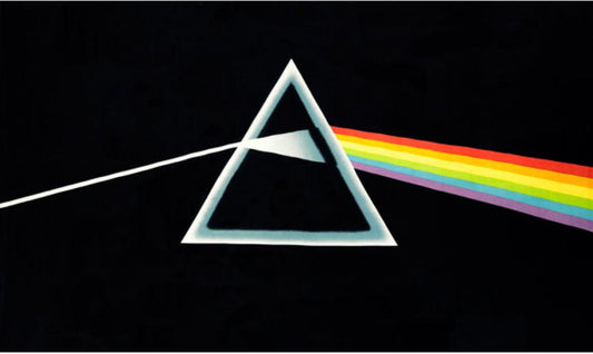 Pink Floyd Dark Side Classic Black Tapestry 60x90" by Sunshine Joy